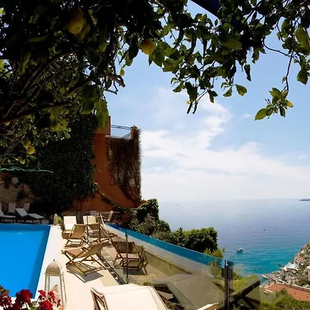 Lägenhet Lux 2br In View Terrace & Pool Positano