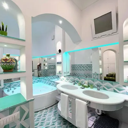 Lux 2br In View Terrace & Pool Lejlighed Positano