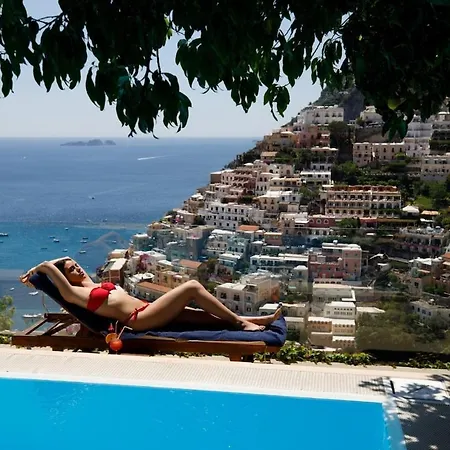 Lux 2br In View Terrace & Pool Lejlighed Positano