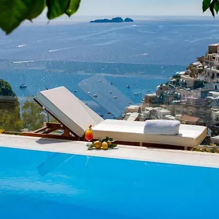 Lux 2br In View Terrace & Pool Lejlighed Positano