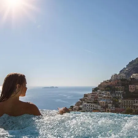 Lux 2br In View Terrace & Pool Lejlighed Positano